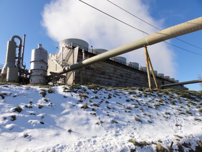 Fires raging in California damage facilities at geothermal plants at the Geysers