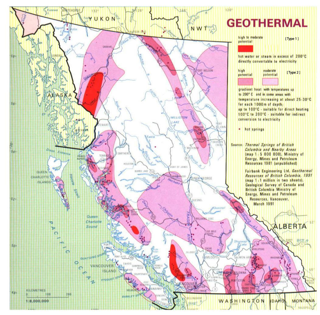 Pilot study demonstrating airborne magnetic data for geothermal exploration in BC