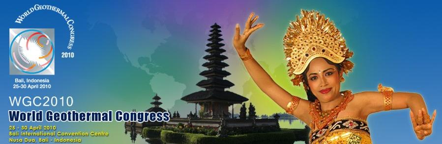 World Geothermal Congress in Bali, will you attend?