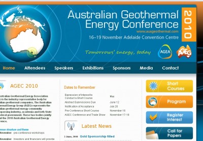 Australian Geothermal Energy Conference in Adelaide big success