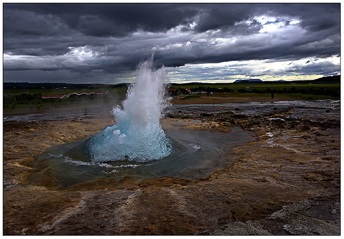 New Geyser appears on geothermal project site in the North of Iceland