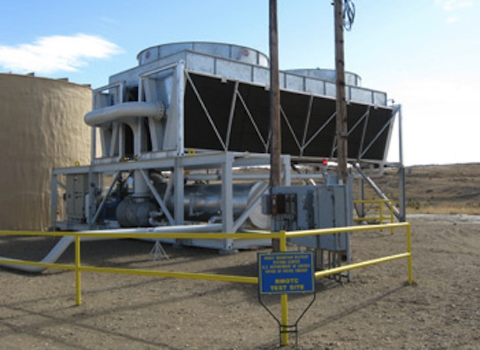 Wyoming site of co-produced fluids demonstration project by RMOTC