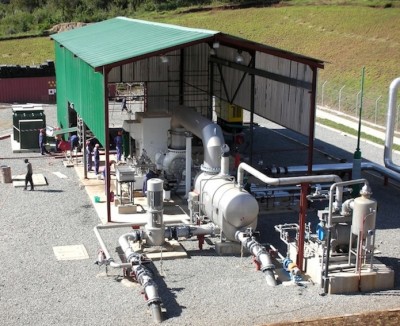 Geothermal Development Associates commissions Kenya wellhead plant