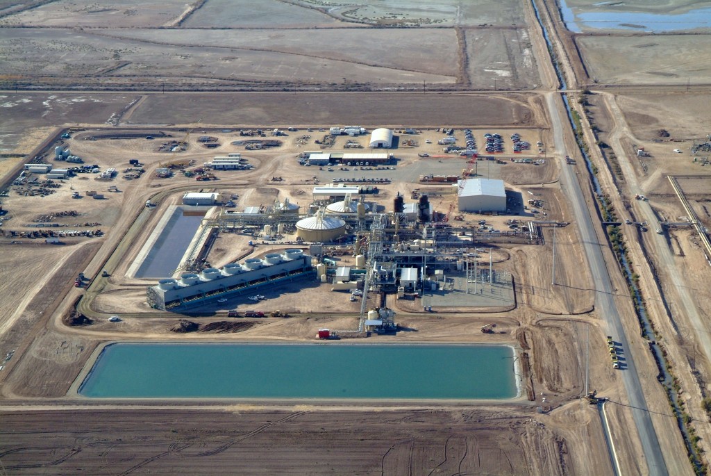 Lithium extraction from geothermal brine at Salton Sea