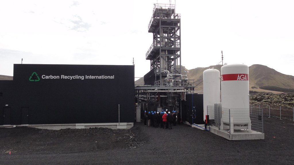 Opening of CO2 to Methanol plant at Svartsengi geothermal plant