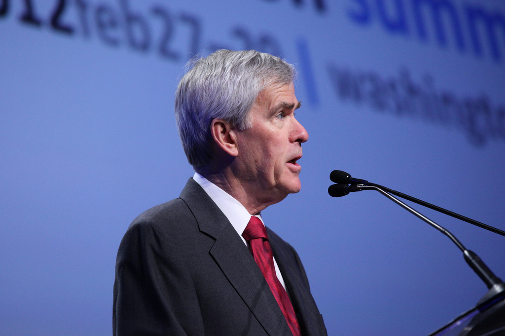 Senator Jeff Bingaman with keynote at international conference in Washington May 23, 2012