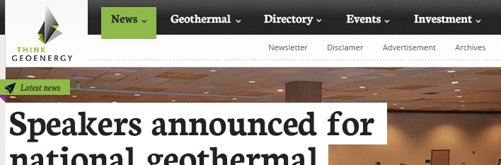 New ThinkGeoEnergy website under development