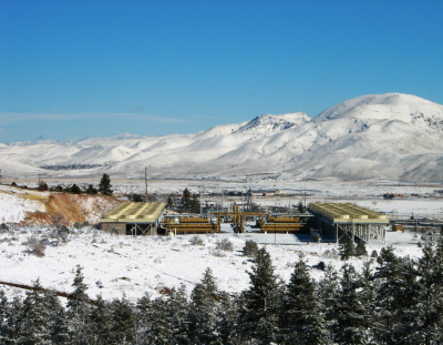 Visit to geothermal plant in Nevada