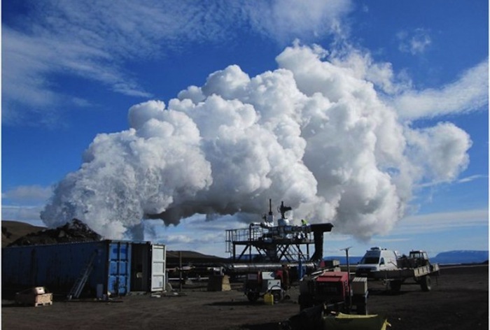 Deriving power from volcanic geothermal systems and the IDDP project