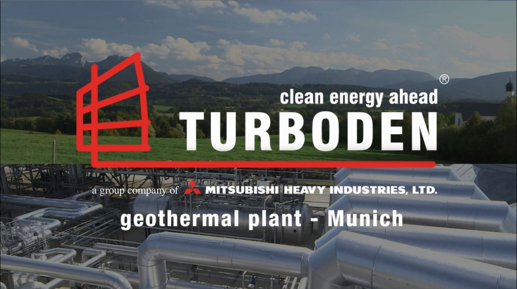 Video: Turboden geothermal power plant near Munich
