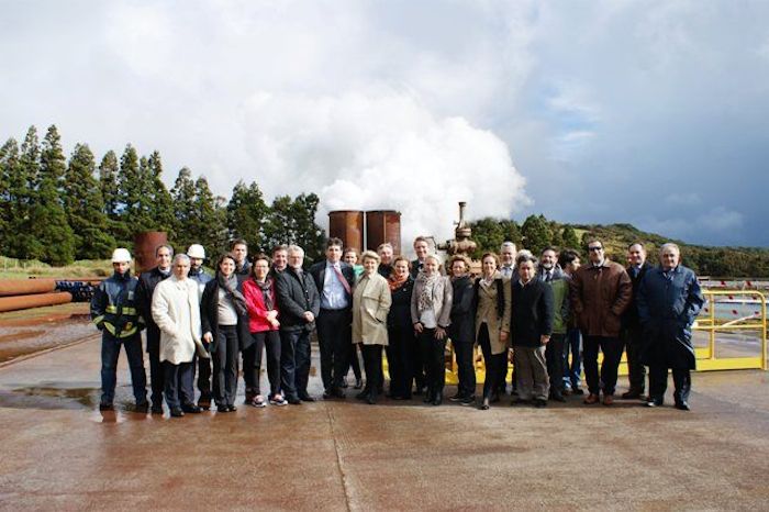Icelandic geothermal delegation on visit to the Azores