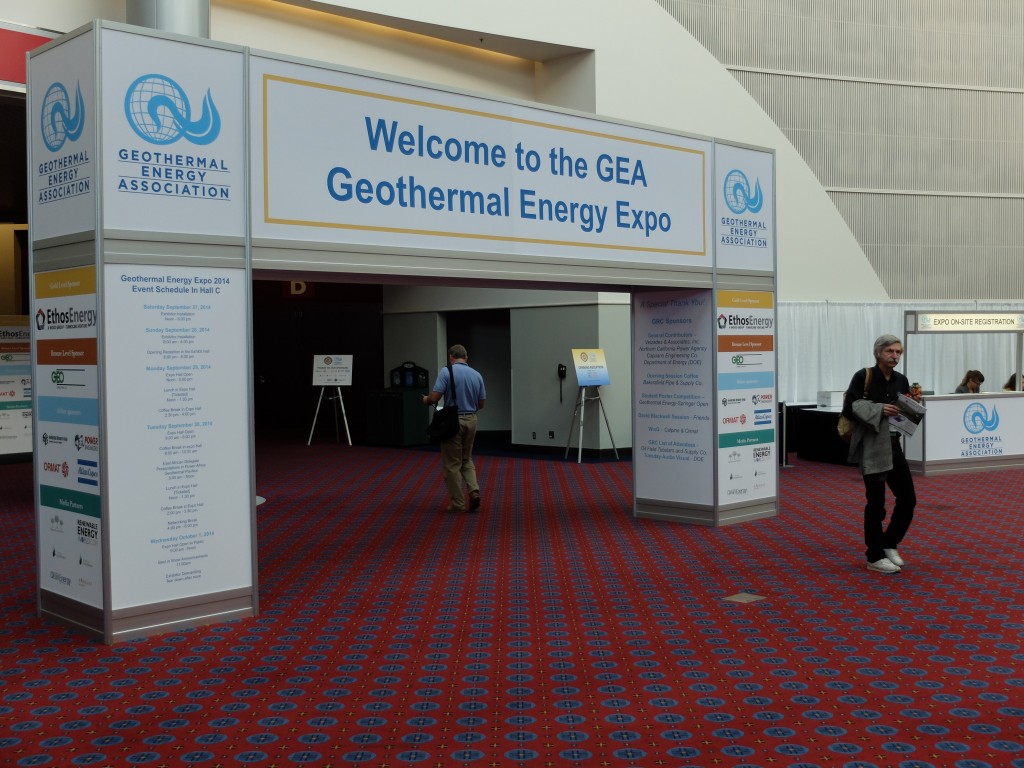 GEA Geothermal Expo, Portland – Pictures pre-opening