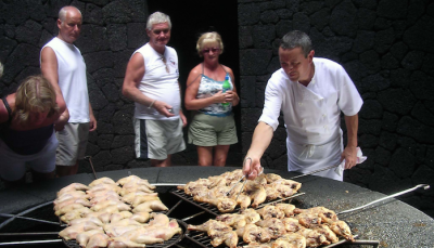 The ultimate geothermal BBQ – volcanic grilling in Lanzarote