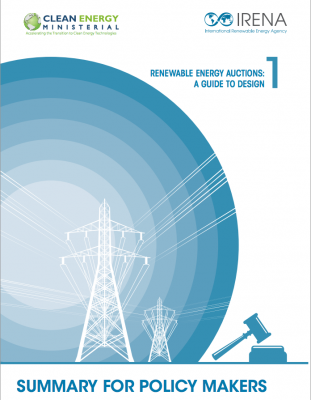 IRENA releases Best-Practice Guide on renewable energy auctions