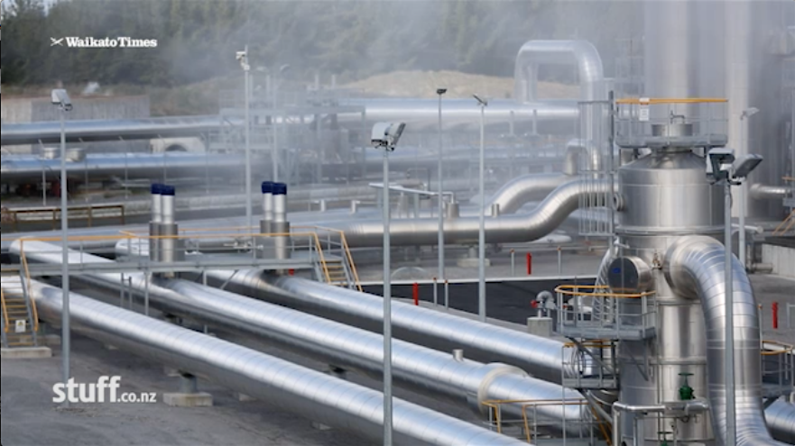 Video tour of Te Mihi geothermal plant in New Zealand