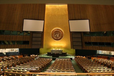 Actor Robert Redford addresses UN General Assembly on Climate Change