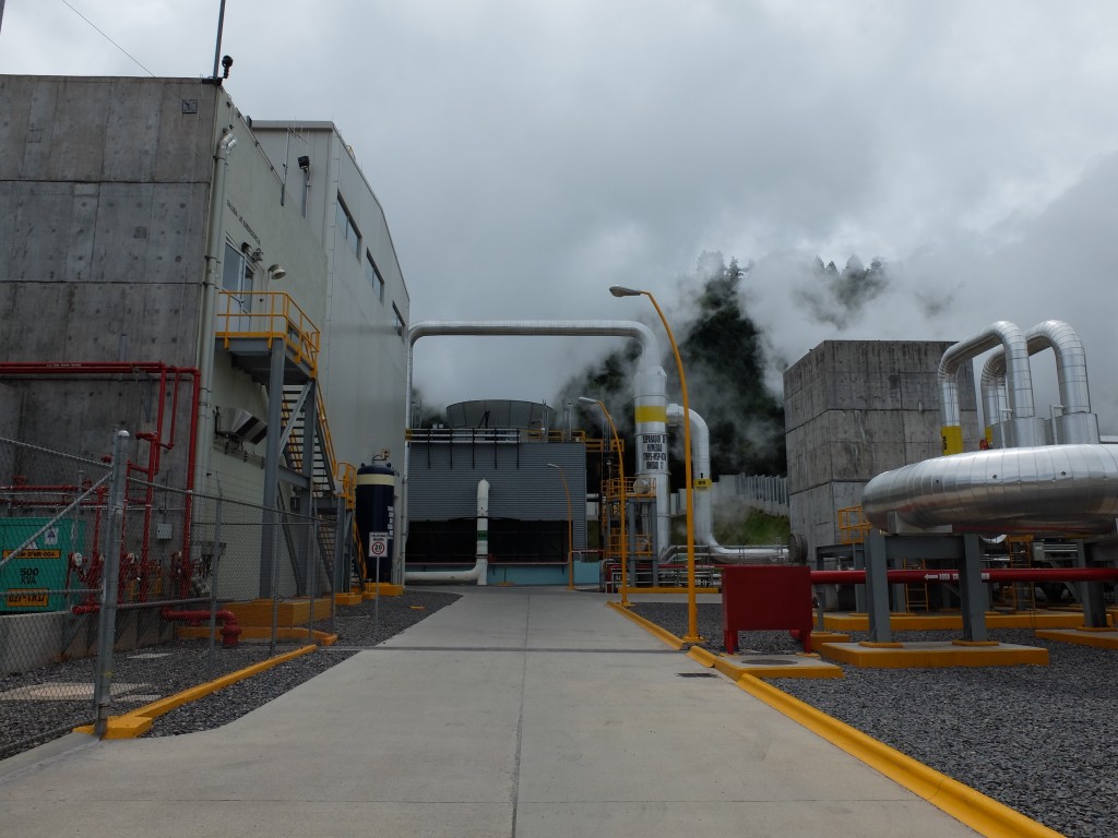 Pictures from the Los Azufres III, Phase 1 plant in Mexico