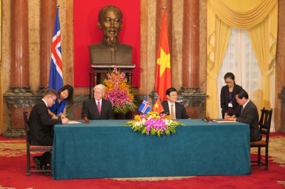 Iceland and Vietnam sign partnership agreement on geothermal energy