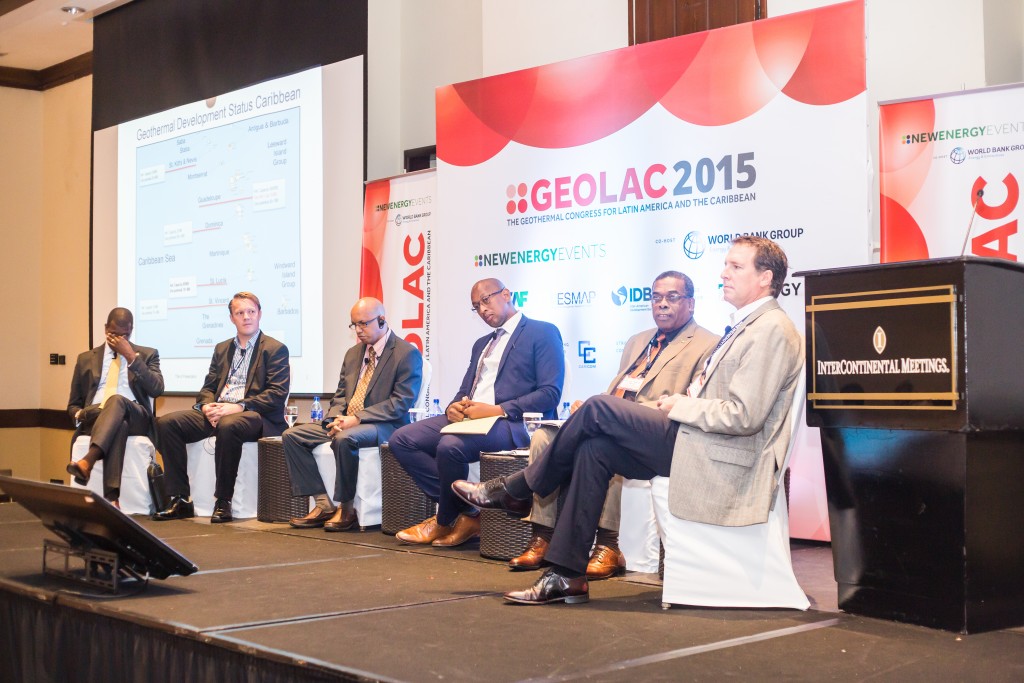 CAF reporting on geothermal discussions at the GEOLAC event in November 2015