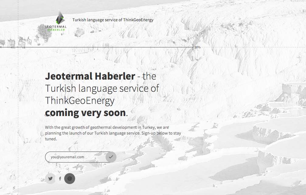 Jeotermal Haberler – new Turkish language service being prepared by ThinkGeoEnergy