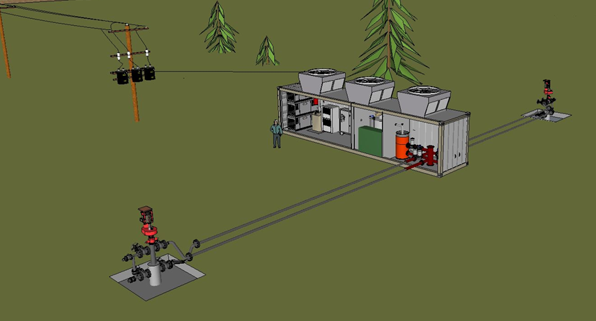 MiniGeo – a small-scale, off-grid geothermal power plant for remote areas