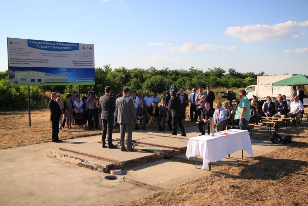 Official kick-off for Turawell geothermal project in Hungary