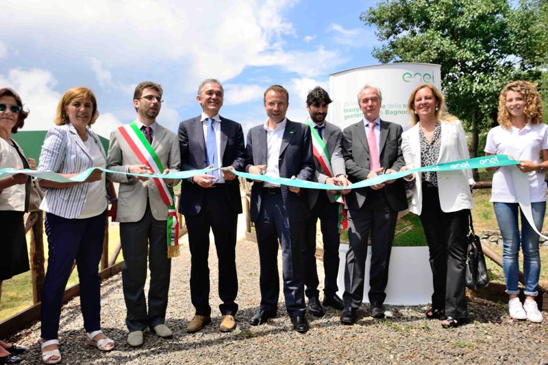 Enel officially inaugurates Bagnore 4 plant in Tuscany, Italy