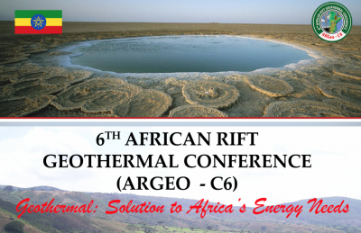 6th African Rift Geothermal Conference ARGEO – early bird registration until Sept. 30, 2016