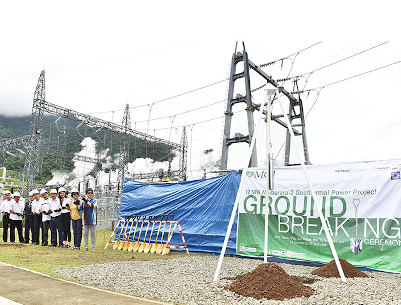 Groundbreaking for 12 MW Maibarara geothermal plant expansion project