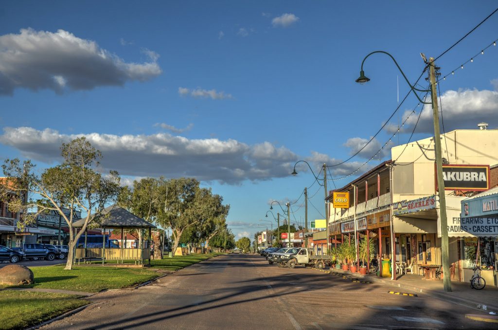 Winton in Queensland, Australia awaiting arrival of geothermal plant