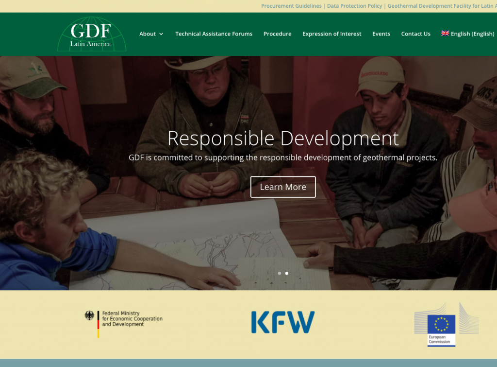 Expression of Interest for 4th Call under Latin America GDF funding facility open