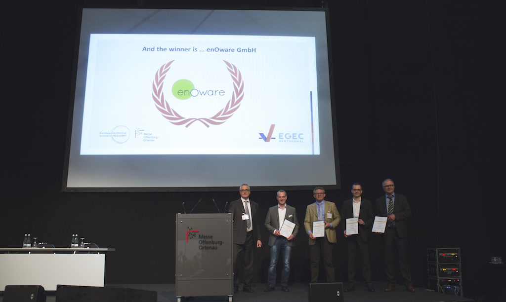 European Geothermal Innovation Award 2017 for sensor supplier to heat pump industry