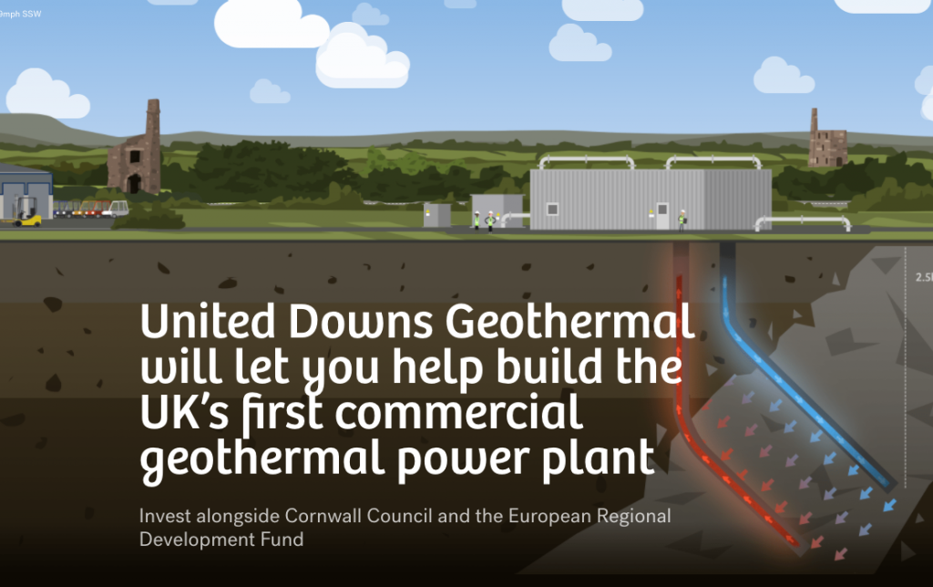 Crowdfunding campaign for UK geothermal project getting off great start