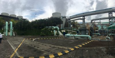 Pictures of site visit to Ahuachapán Geothermal Plant, El Salvador