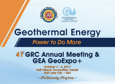 Preliminary program released for GRC Annual Meeting and GEA GeoExpo+