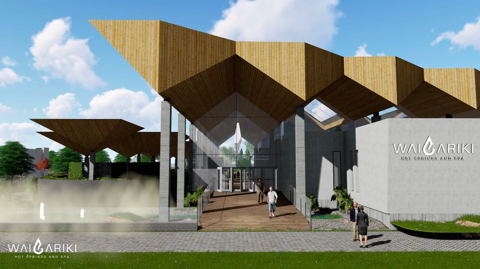 New luxury geothermal spa being developed in Rotorua, New Zealand