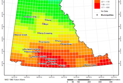 Canadian National Geothermal Database and Territorial Resource Estimate Maps