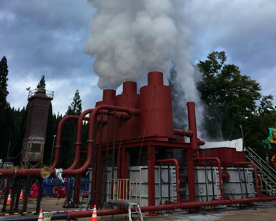 Flow-tests conducted on exploration well for geothermal project in Akita, Japan