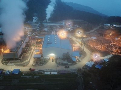 Final tests of new 30 MW Karaha Bodas geothermal plant in Indonesia