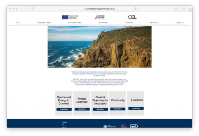 United Downs DEEP geothermal project launches informative new website