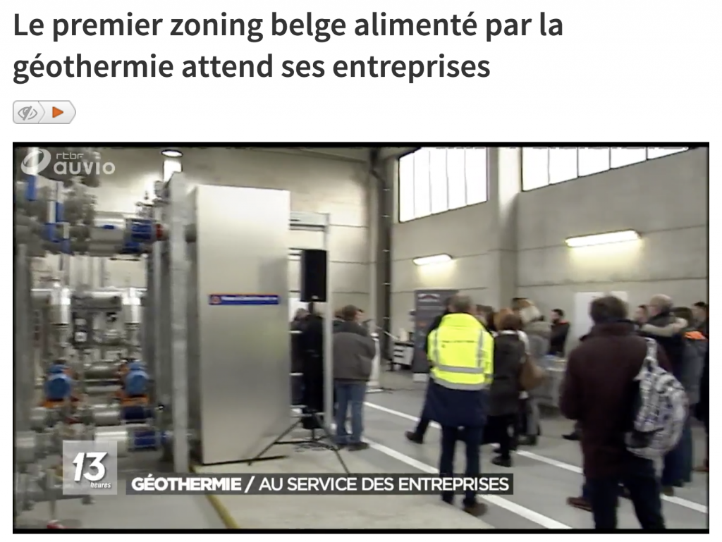 New geothermal heating project starts operation in Mons, Belgium
