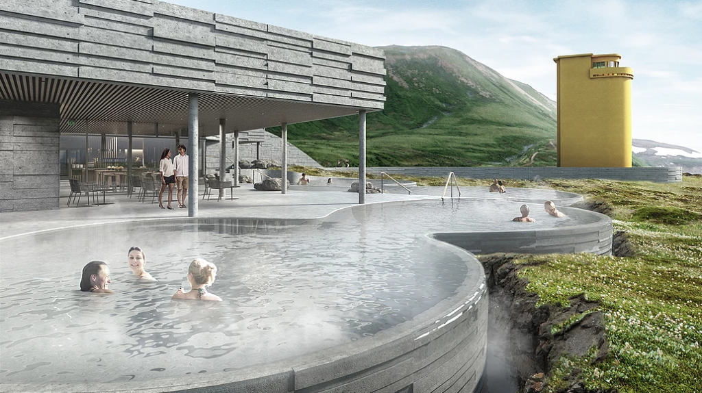 New geothermal sea bath to open in Húsavík in the North of Iceland this year