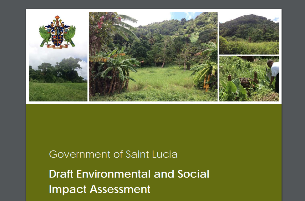 St. Lucia geothermal project releases Draft Environmental & Social Impact Assessment