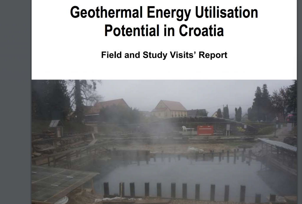Report: Geothermal Energy Utilisation Potential in Croatia