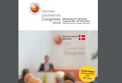 Der Geothermiekongress/ German Geothermal Congress 2018 – Nov. 27-29, 2018, Essen