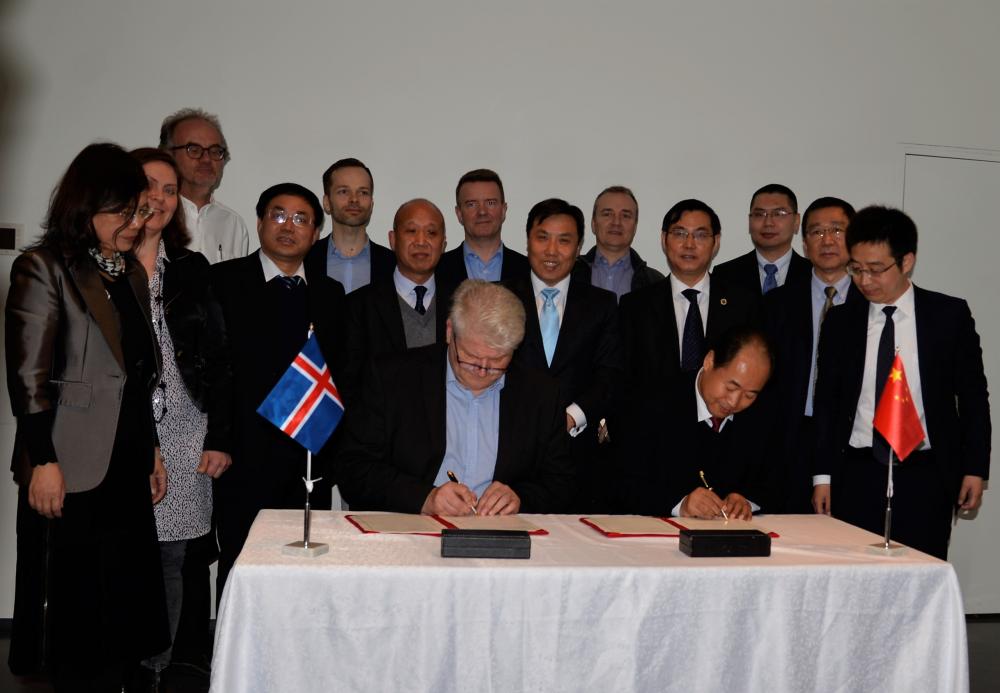 Iceland GeoSurvey and China Geological Survey to cooperate on geothermal research and training