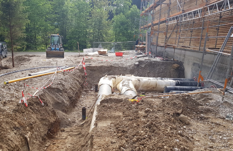 Construction progressing at combined geothermal heat and power plant in Holzkirchen, Germany