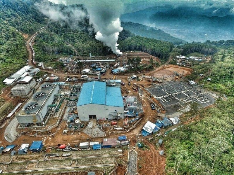 Pertamina starts operation of 30 MW Karaha Unit 1 geothermal plant