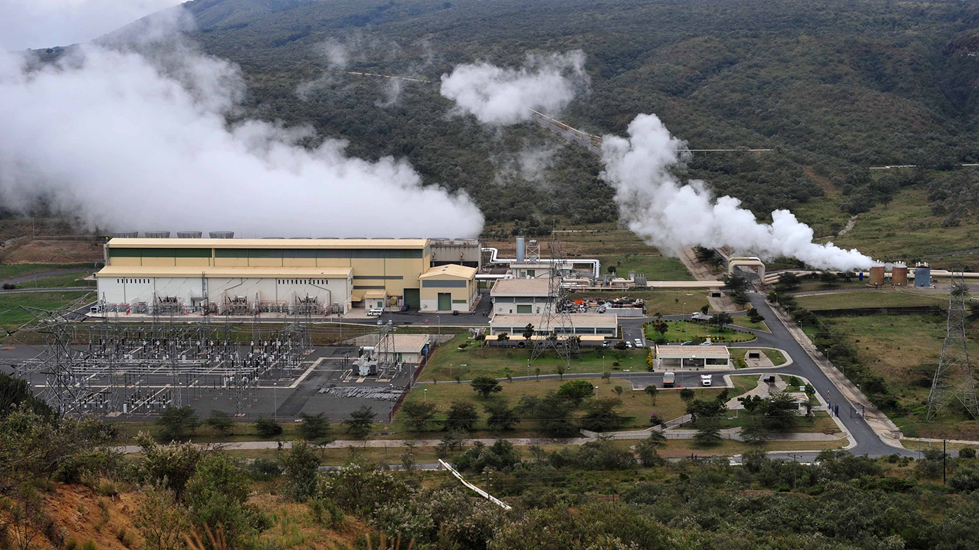 A bird’s-eye view of Olkaria Geothermal Fields