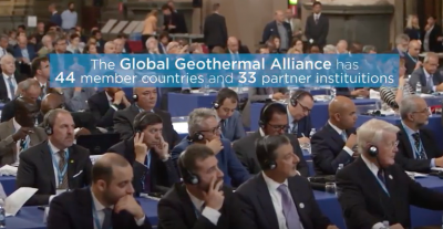 Global Geothermal Alliance meeting at 10th IRENA General Assembly